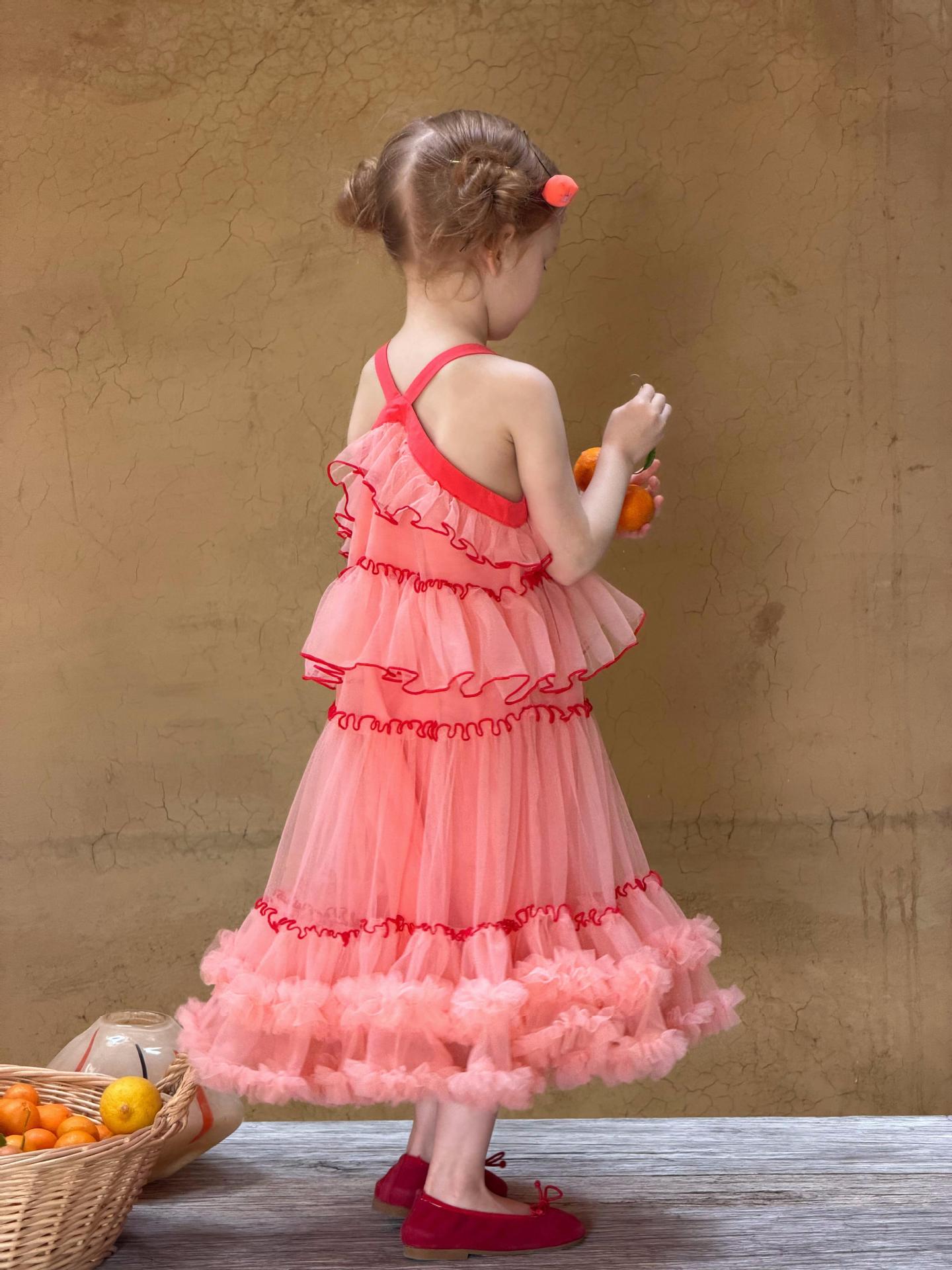 Tiered Tulle Dress ティアード チュールワンピース【mh0013052】
