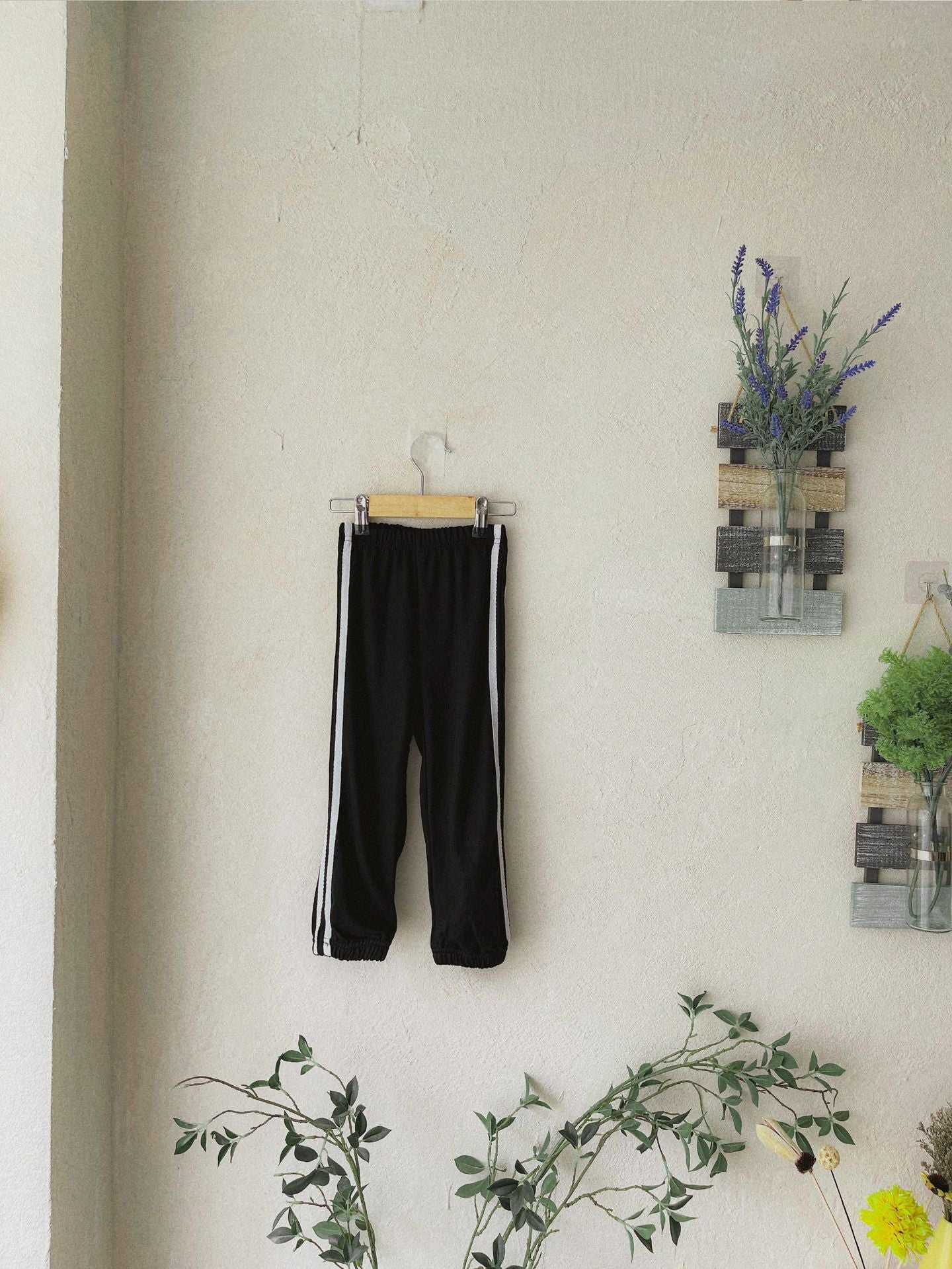 Side Stripe Cotton Sweatpants サイドライン ジョガーパンツ【mh0012636】