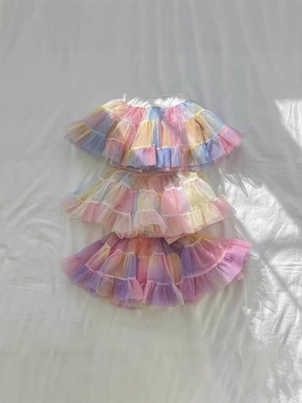 Rainbow Tulle Skirt レインボーチュールスカート【mh0012937】
