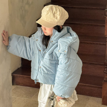 フーディボンバージャケット 中綿ブルゾン コート【mh0011917】