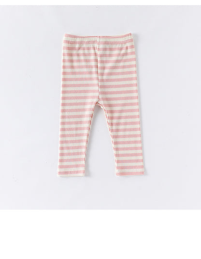 -ボーダー長袖ロンパース/ロングパンツ【mh0010730】 - mamahalo shop - ロンパースセットアップ -  べビー服 - 子供服 - 男の子 - 女の子