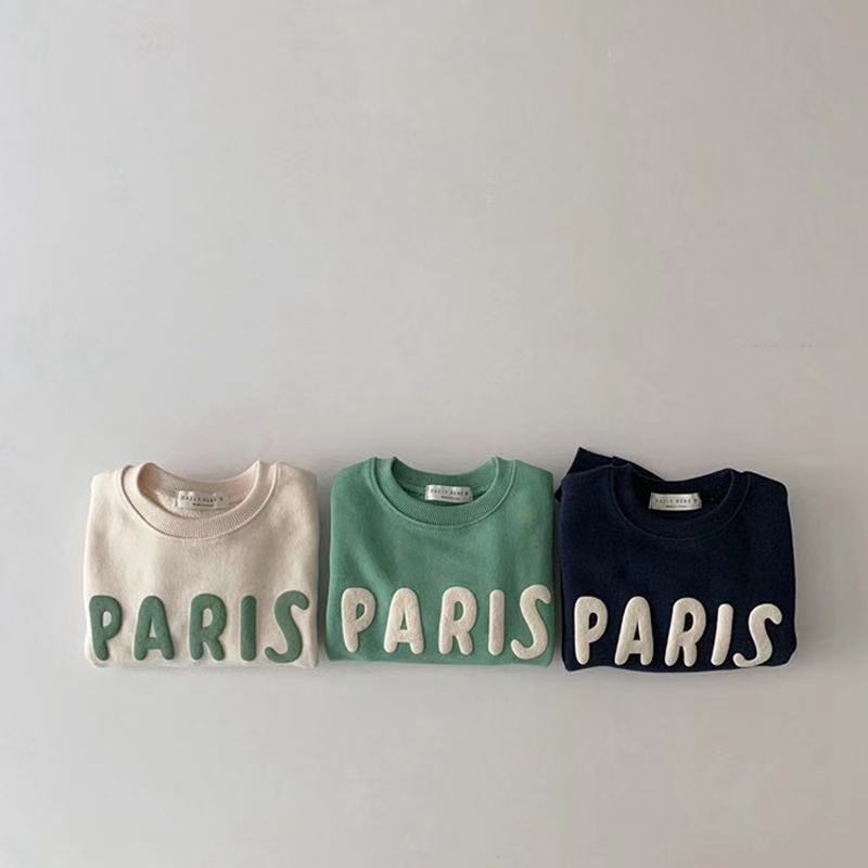 Baby Logo Print Long-Sleeve Sweatshirt [mh0000957]
