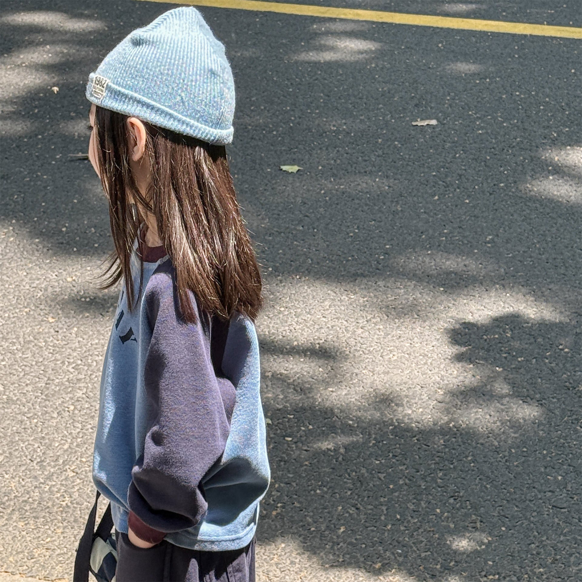 -ロゴプリント長袖スウェット ラグランTシャツ【mh0010812】 - mamahalo shop - 長袖Tシャツ -  べビー服 - 子供服 - 男の子 - 女の子