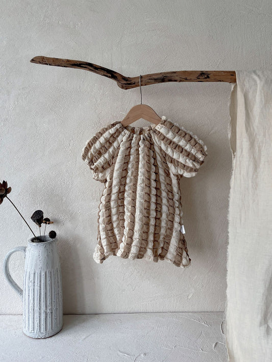 Seersucker Stripe Dress ストライプ ワンピース【mh0012620】