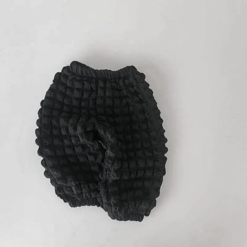 Puff Textured Lightweight Pants 無地 ポコポコ ロングパンツ【mh0012671】