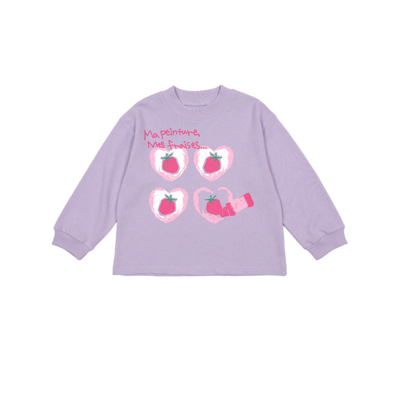 -いちごプリント長袖トップス/フリルレギンス/フリルワンピース/ノースリーブプリーツワンピース【mh0010988】 - mamahalo shop - ノースリーブワンピース -  べビー服 - 子供服 - 男の子 - 女の子