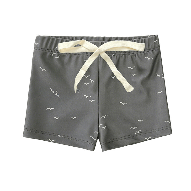 キッズ ラッシュガード ショートパンツ スイムキャップ 3点セット 水着【mh0000673】
