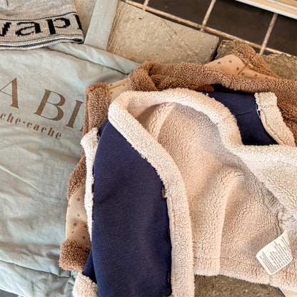 裏ボアセットアップ 2点セット ベスト+ショートパンツ【mh0011906】