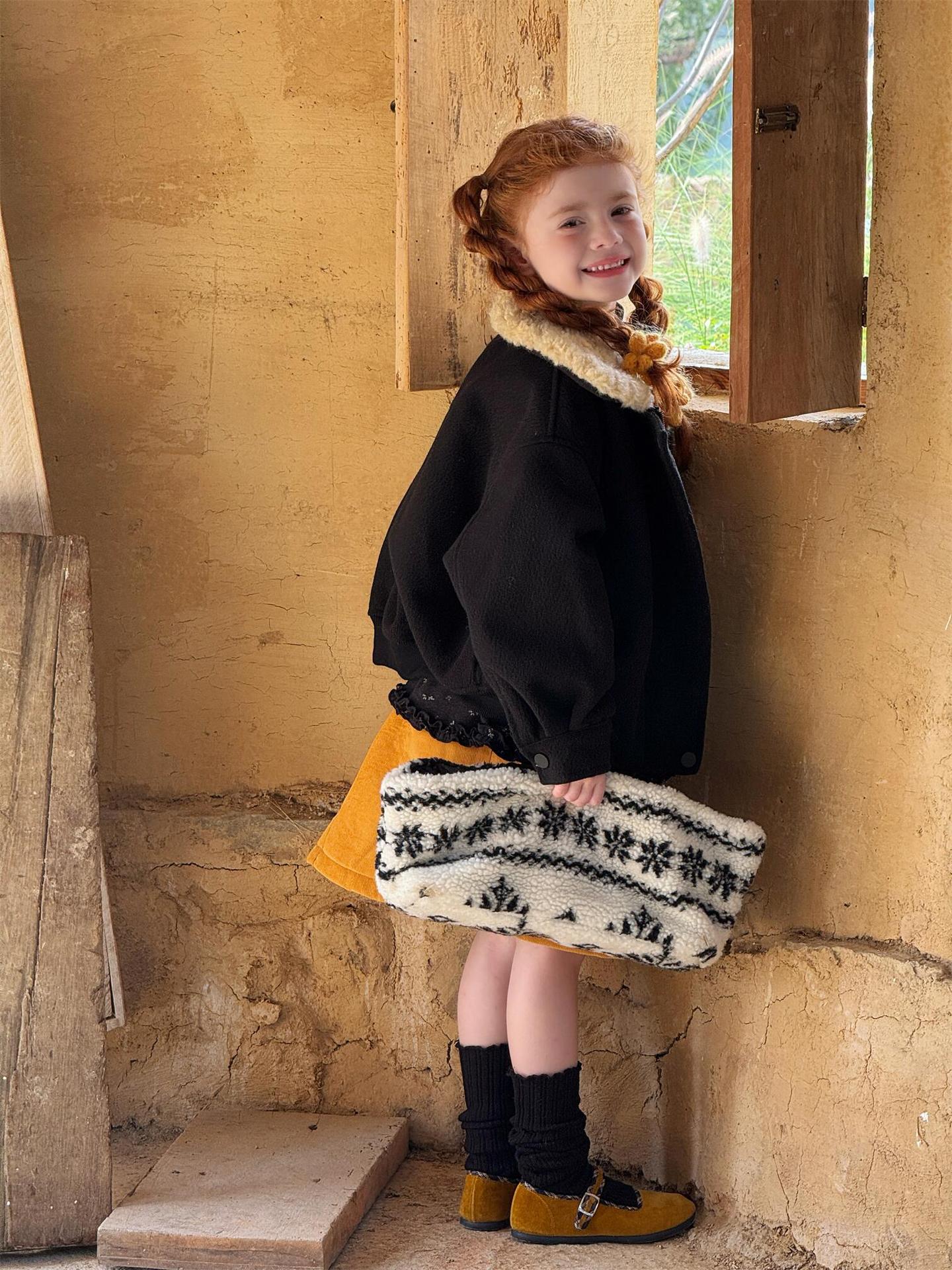 Blouson jacket with fleece lining, outer coat [mh0011771]