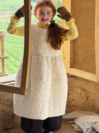 Sleeveless Quilted Dress [mh0011774]