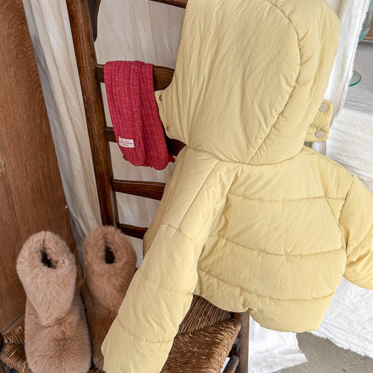 フーディボンバージャケット 中綿ブルゾン コート【mh0011917】