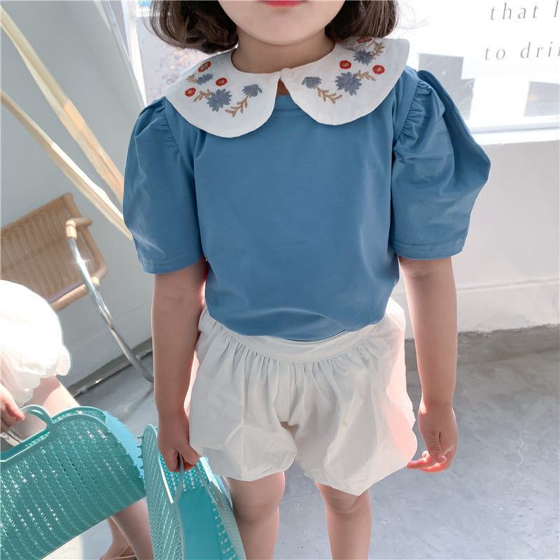 Pantalones abullonados de calabaza para niños [mh0000524]