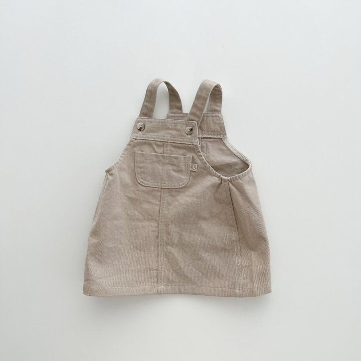 -キッズサスペンダースカート ジャンパースカート デニム【mh0006007】 - mamahalo shop - ノースリーブワンピース -  べビー服 - 子供服 - 男の子 - 女の子