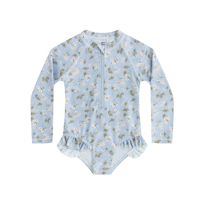 UPF50 Plus Floral Long Sleeve Swimsuit 花柄 長袖 水着【mh0012584】