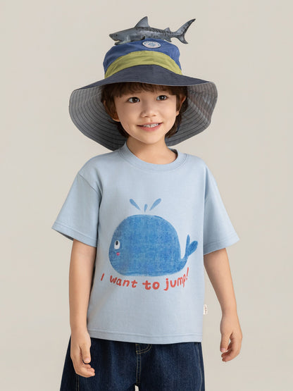 Cute Animal Graphic Cotton T-shirt アニマル プリント コットン Tシャツ【mh0012741】