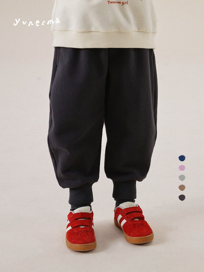 -ベーシックスウェットジョガーパンツ【mh0011301】 - mamahalo shop - ロングパンツ・スウェットパンツ -  べビー服 - 子供服 - 男の子 - 女の子