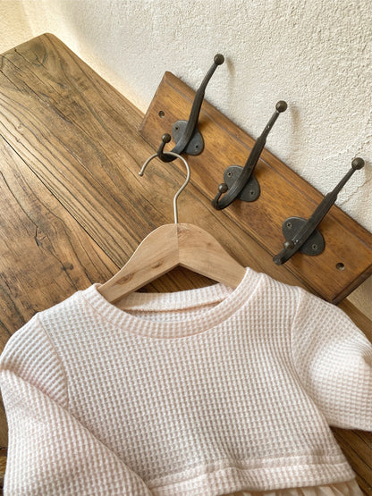 Layered Balloon Romper Beige レイヤード バルーン ロンパース ベージュ【mh0002374】