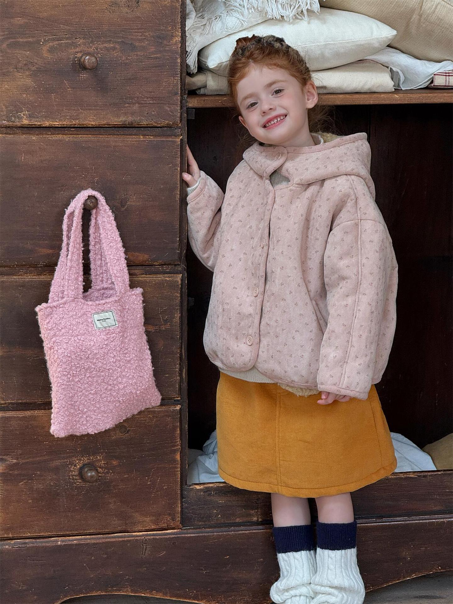 フーディジャケット フラワープリント 裏ボアフリース アウター【mh0011770】