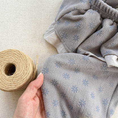 -ビッグフリルスカート付きボアパンツ フリースパンツ【mh0010817】 - mamahalo shop - ロングパンツ・スウェットパンツ -  べビー服 - 子供服 - 男の子 - 女の子