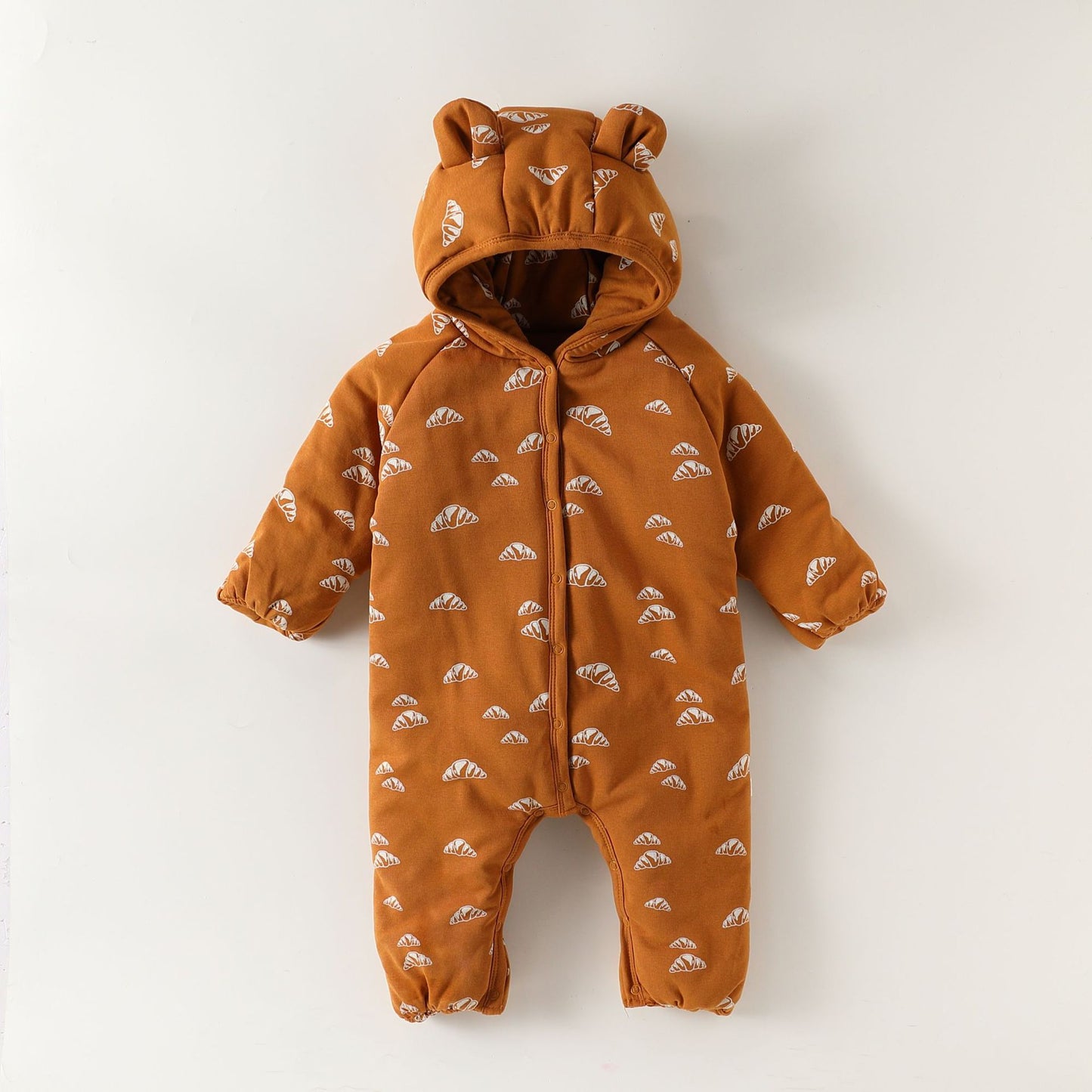 アウタージャンプスーツ 耳付 中綿 厚手 手足カバー付【mh0011701】