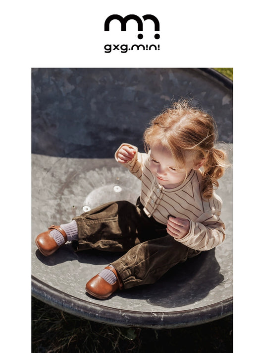 -ロングパンツ コーデュロイ 裏地付き 防寒 暖パン カジュアル【mh0011320】 - mamahalo shop - ロングパンツ・スウェットパンツ -  べビー服 - 子供服 - 男の子 - 女の子