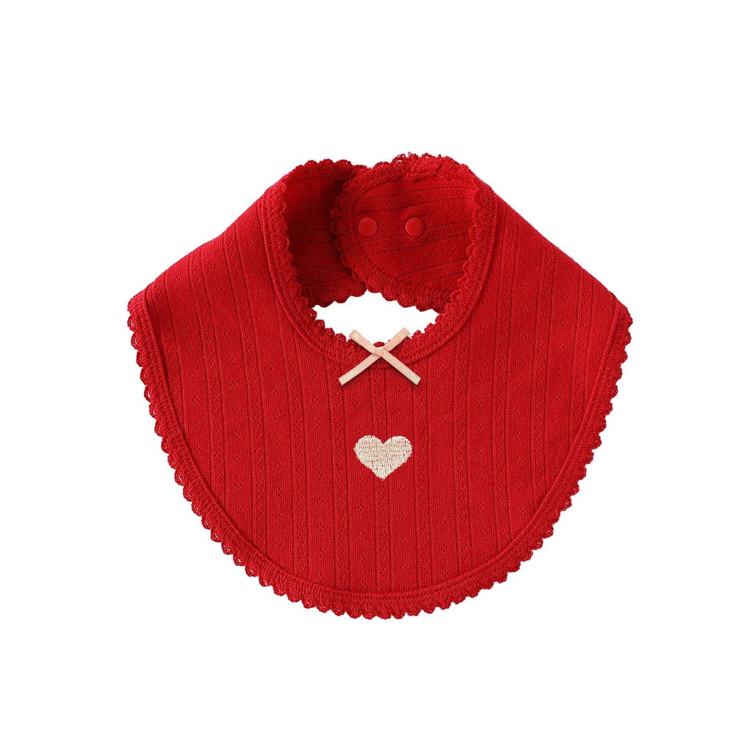 長袖ロンパース コットン フリル 刺繍 リブ カバーオール【mh0011699】