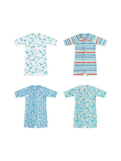 UPF50+ Printed Short Sleeve Swimsuit mh0012589
