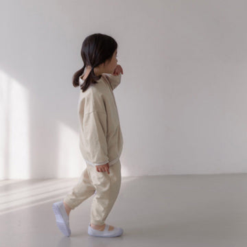 Cotton Long Sleeve Lounge Set Plain Sweatshirt and Sweatpants Set [mh0012677]