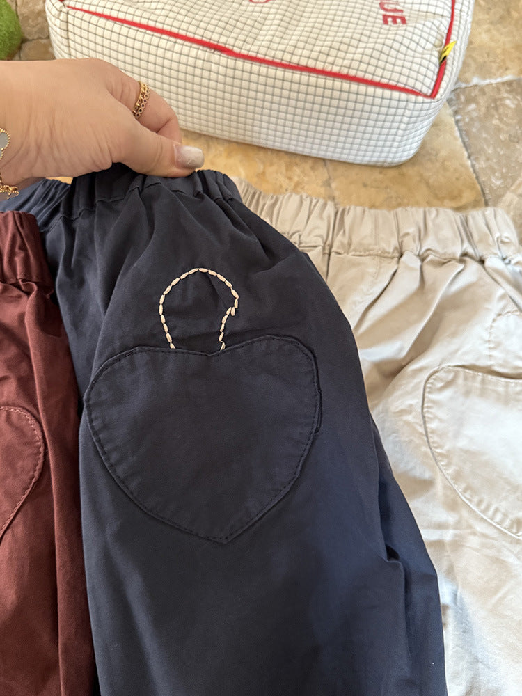 -タックバルーンバレルパンツ【mh0011039】 - mamahalo shop - ロングパンツ・スウェットパンツ -  べビー服 - 子供服 - 男の子 - 女の子