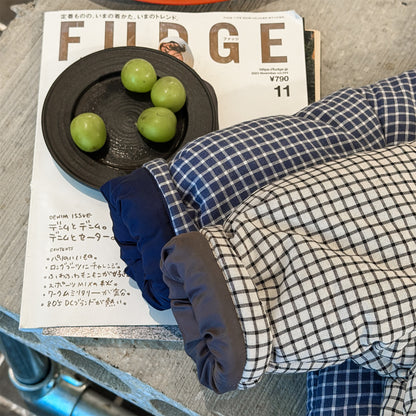 チェック柄ジャケット コート 中綿入り アウター【mh0011901】