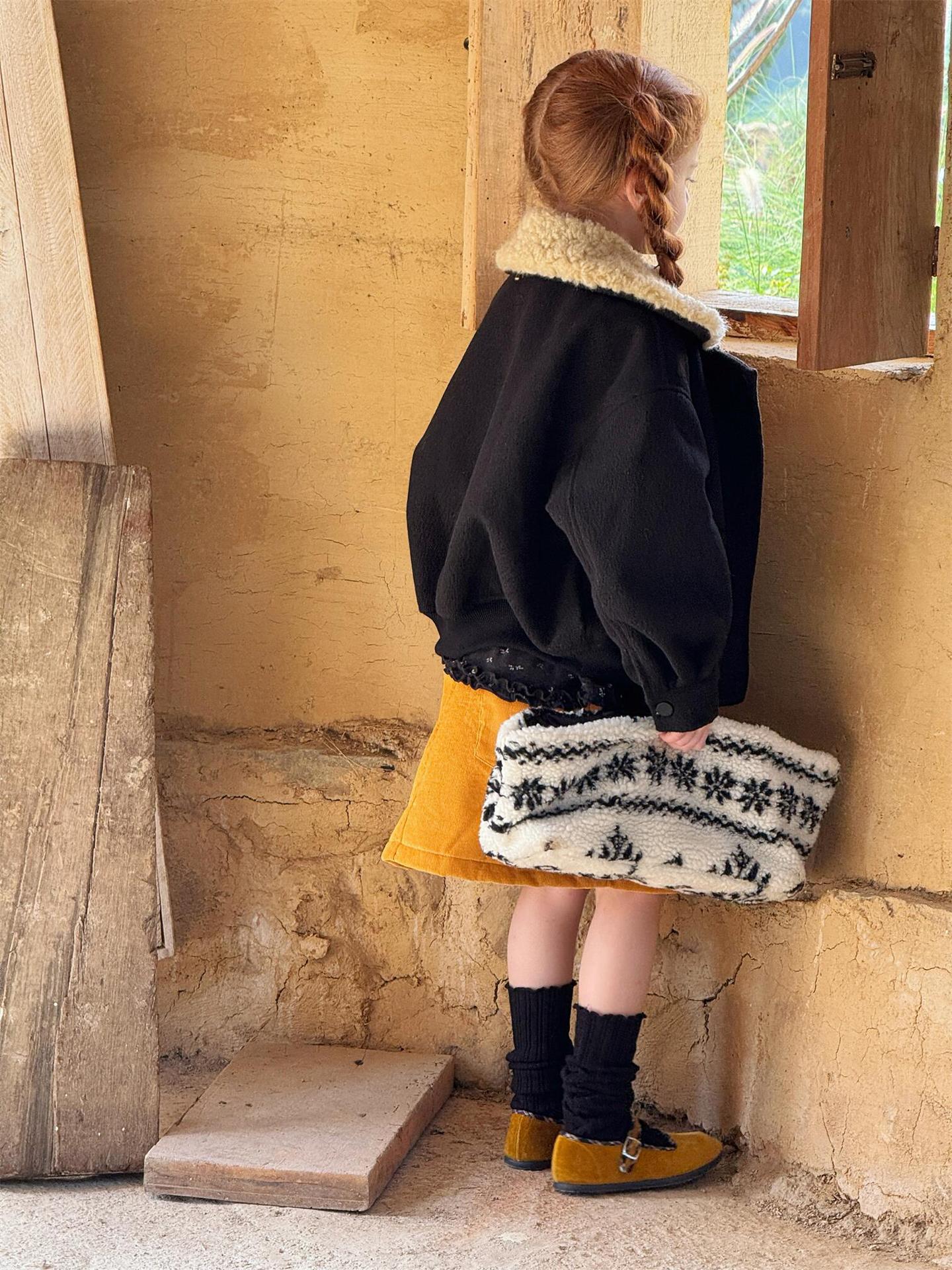 Blouson jacket with fleece lining, outer coat [mh0011771]