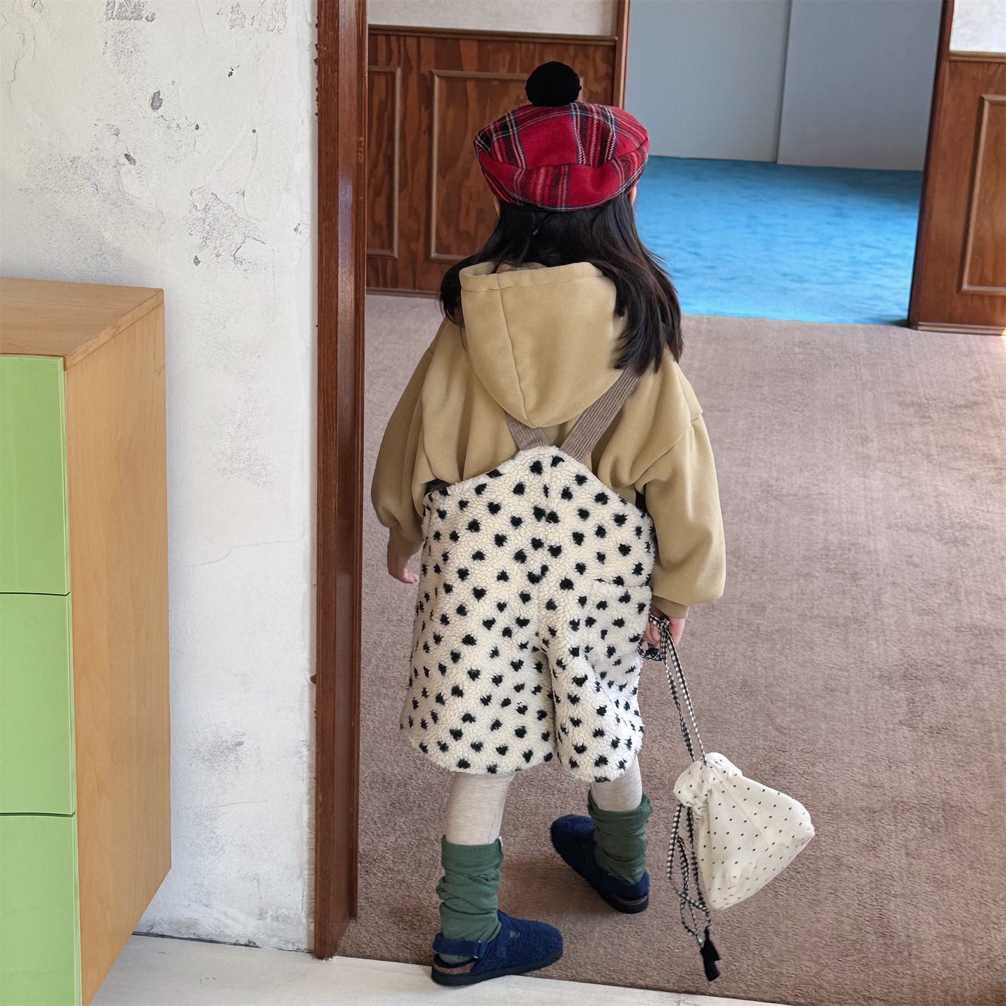 ハートフリースサロペット ショートサスペンダーパンツ【mh0011923】