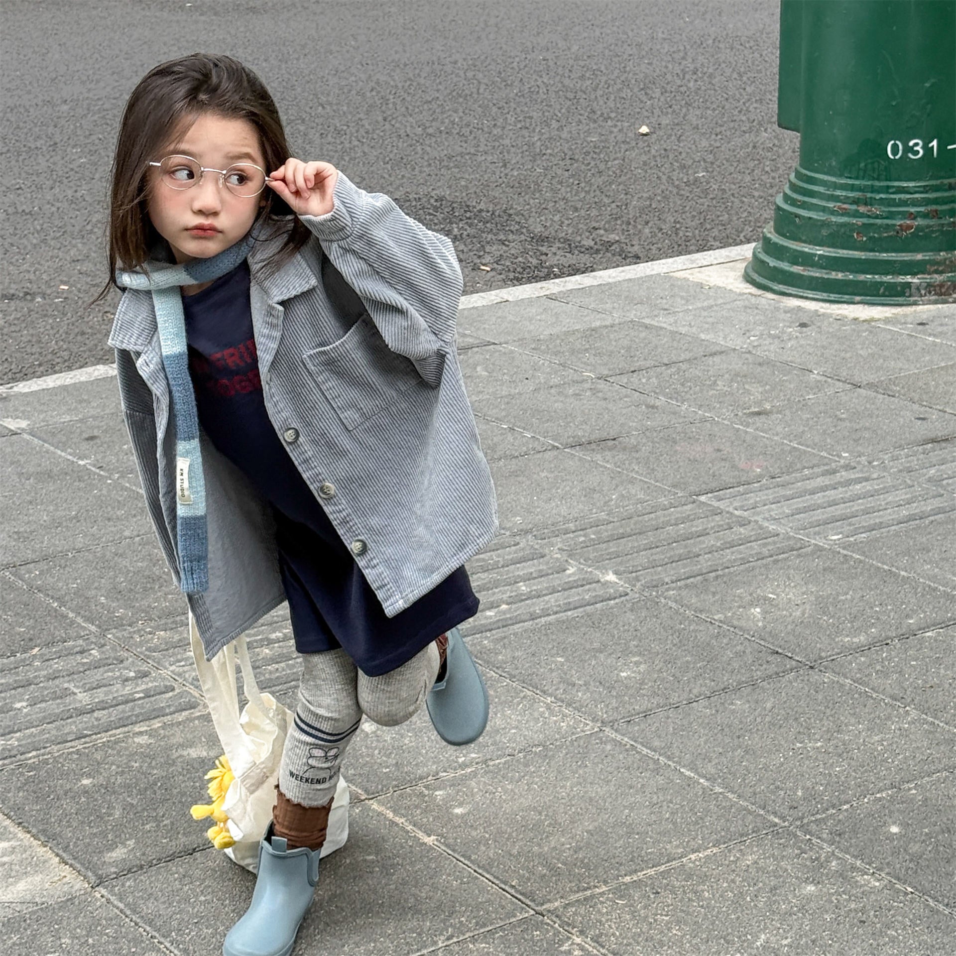 -コーデュロイシャツジャケット シャツコート【mh0010804】 - mamahalo shop - 長袖シャツ・ブラウス -  べビー服 - 子供服 - 男の子 - 女の子