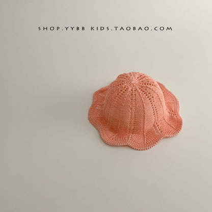 Baby Kids Lace Mesh Tulip Hat Sun Hat 4 Colors Unisex
