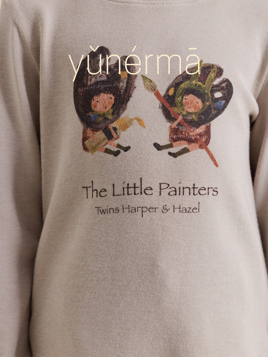 Camiseta de manga larga estampada para niños y jóvenes [mh0013982]