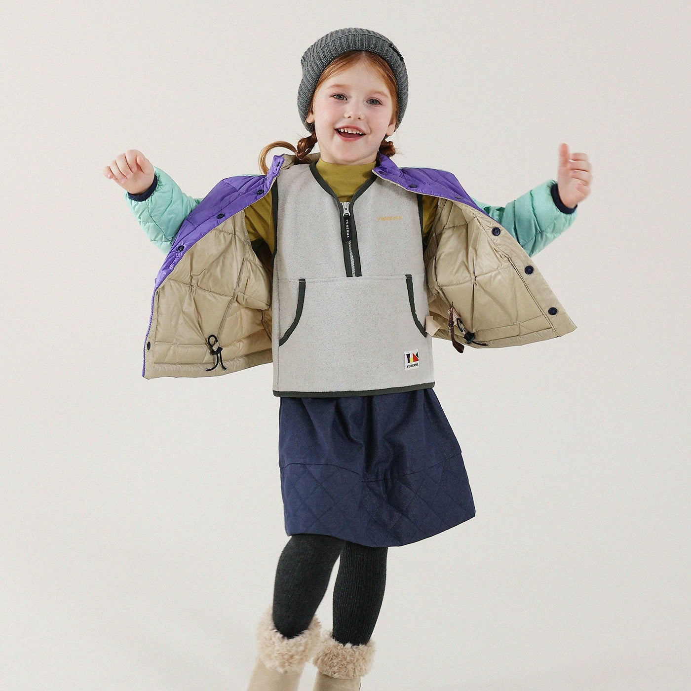 -キッズ ダウンジャケット 90%ホワイトダックダウン 撥水 軽量 アウター【mh0011344】 - mamahalo shop - ショートコート・ジャケット・ジャンパー -  べビー服 - 子供服 - 男の子 - 女の子