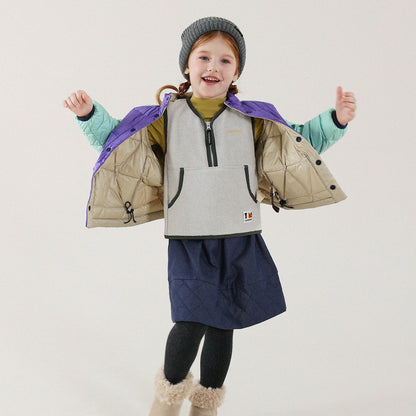 -キッズ ダウンジャケット 90%ホワイトダックダウン 撥水 軽量 アウター【mh0011344】 - mamahalo shop - ショートコート・ジャケット・ジャンパー -  べビー服 - 子供服 - 男の子 - 女の子