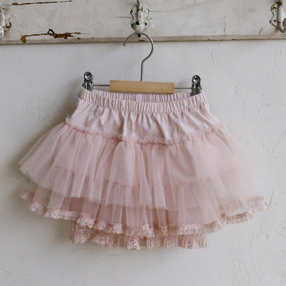 Tiered Tulle Skirt Pants チュール レーススカートパンツ【mh0012989】
