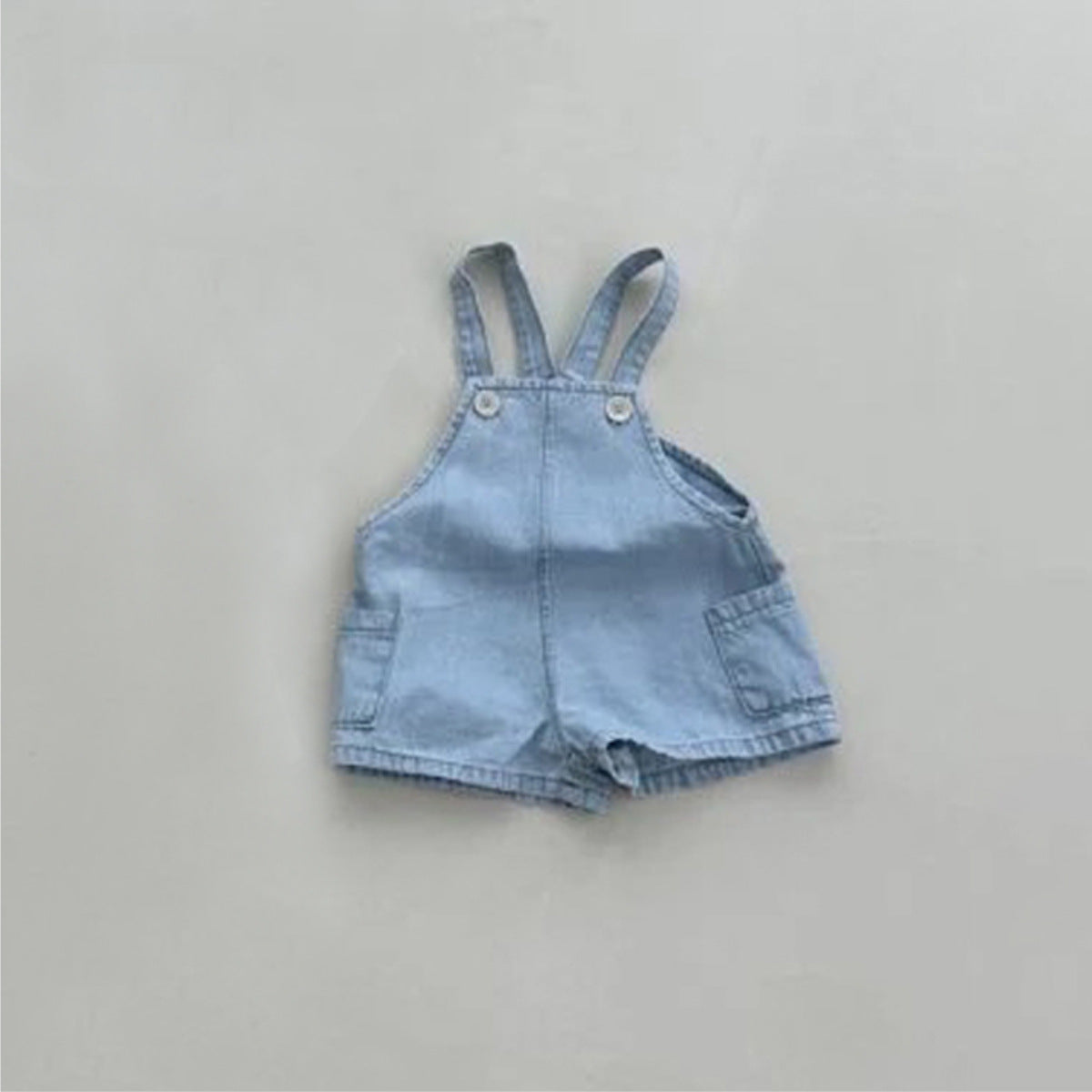 Baby Side Pocket Overalls Short Pants [mh0013877]