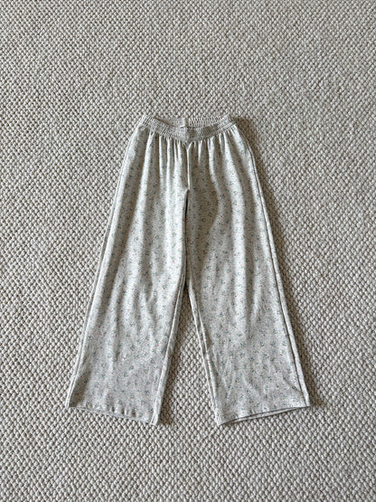 yummy&rocky | Floral Cotton Cardigan Pants 花柄 コットン カーディガン パンツ【mh0020169】