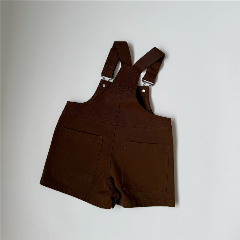 Utility Suspenders Shorts ワーク ショートオーバーオール【mh0013651】