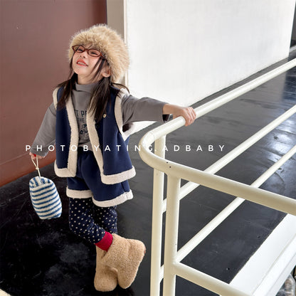 裏ボアセットアップ 2点セット ベスト+ショートパンツ【mh0011906】