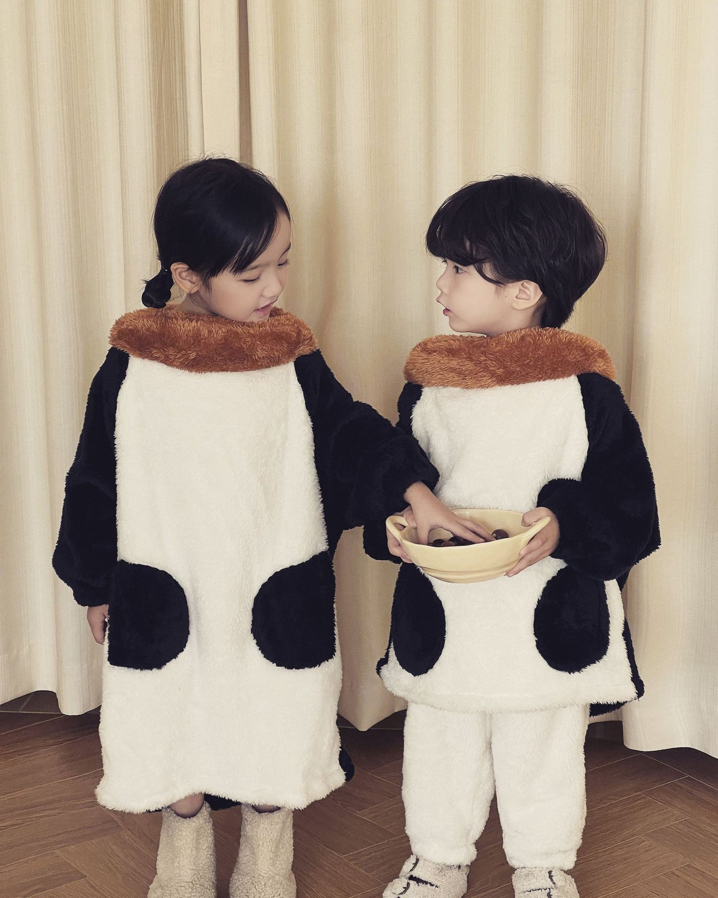 Conjunto de pijama para niños, disfraz, kigurumi de pingüino, disfraz, conjunto de una pieza, conjunto de 2 piezas, conjunto a juego, unisex, niños, niñas, ropa infantil