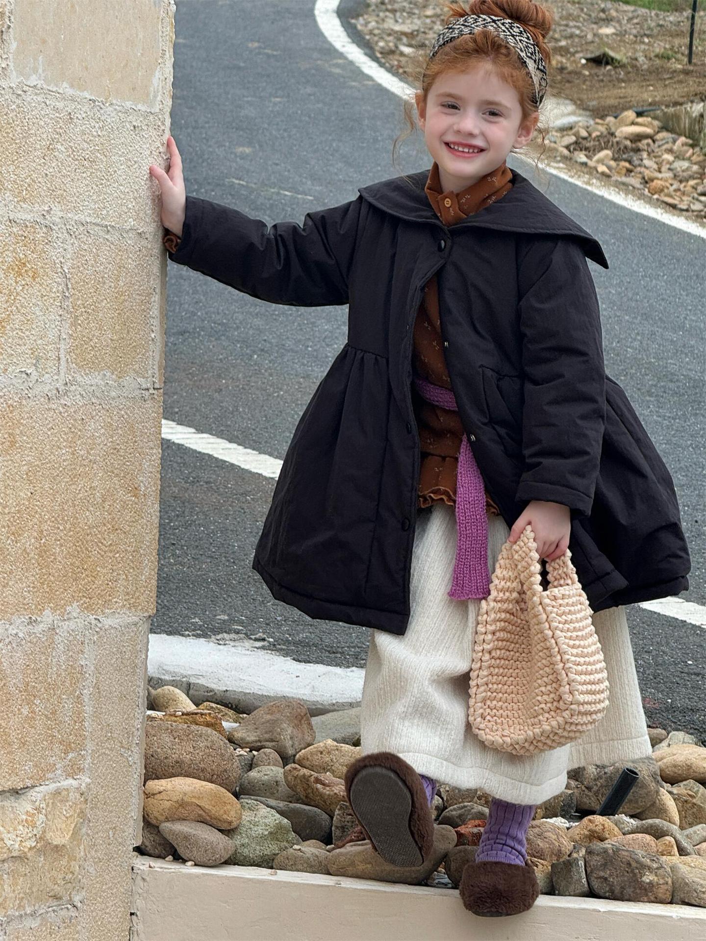 ミモレ丈スカート ウールタッチ 無地 Aライン 大人可愛い カジュアル【mh0011733】