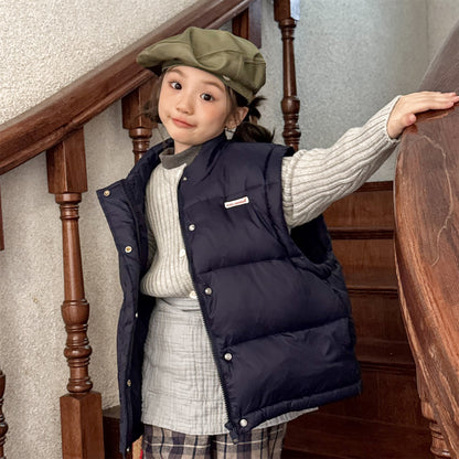 中綿ダウンベスト アウター 裏フリース【mh0011919】