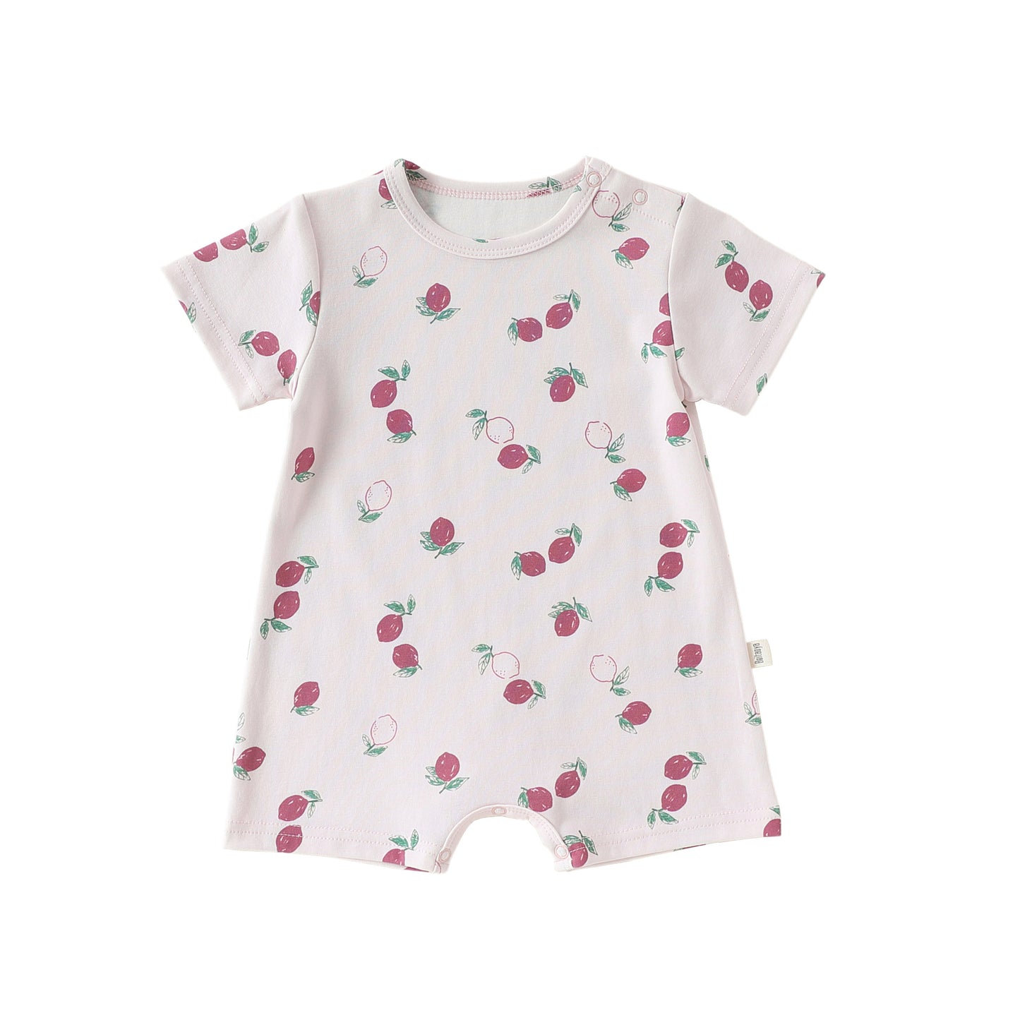 Fruit Pattern Cotton Romper フルーツ 半袖ロンパース【mh0013044】