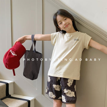 Urban Sporty Logo Tee キッズ スポーティー ロゴ 半袖 Tシャツ【mh0012651】