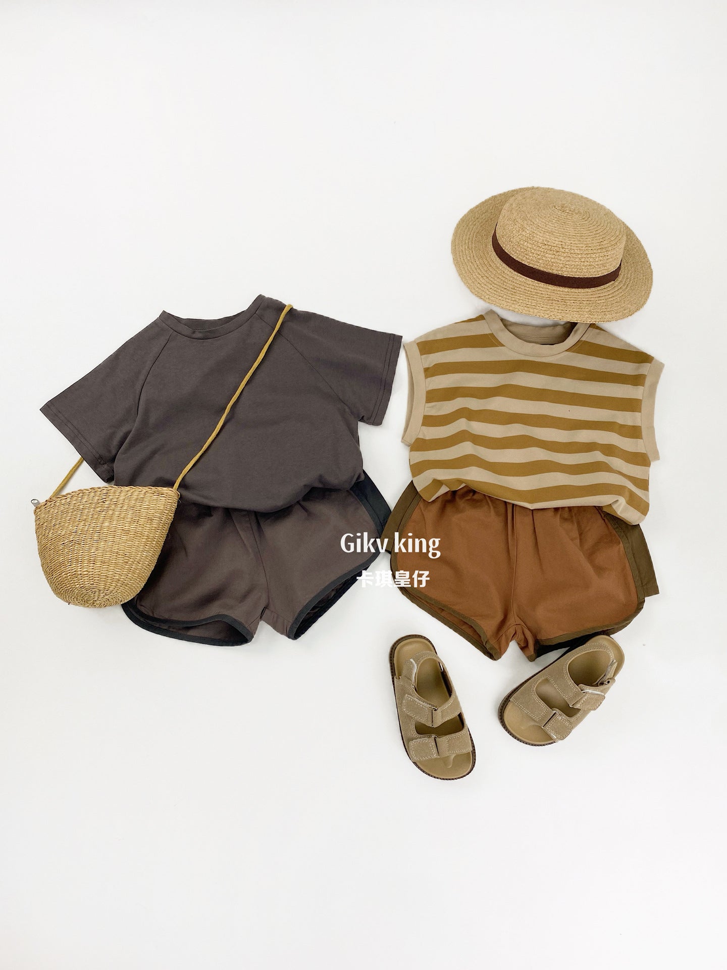 Contrast Piping Cotton Dolphin Shorts バイカラー ショートパンツ【mh0012839】