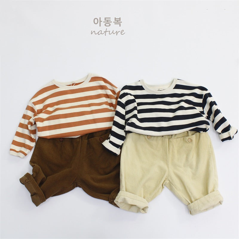 キッズ ボーダー 長袖 Tシャツ トップス【mh0002526】