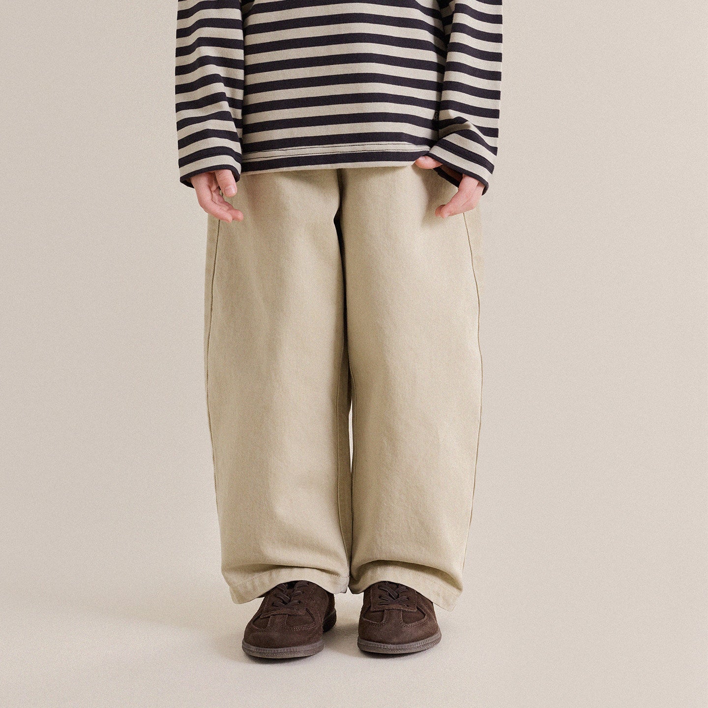 Kids' / Junior Wide-Leg Straight Pants [mh0013979]